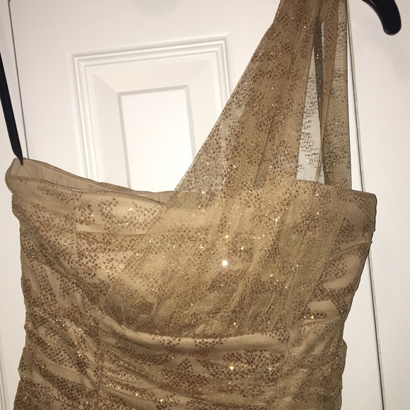 sparkly gold dress - Picture 3 of 4